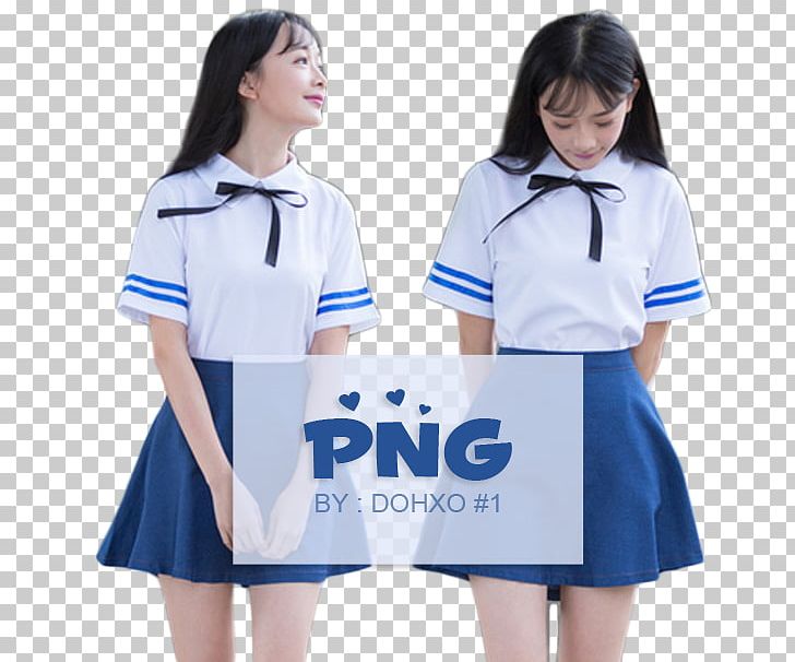 School Uniform Ulzzang PNG, Clipart, Art, Blue, Cheerleading Uniform, Cheerleading Uniforms, Clothing Free PNG Download