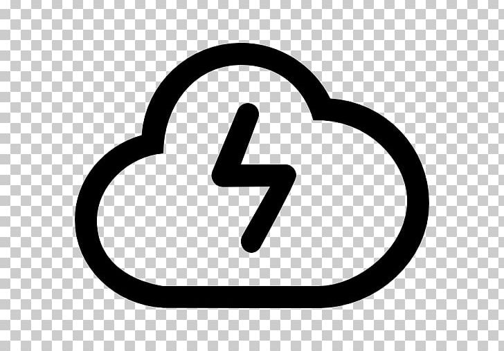 Thunderstorm Computer Icons Symbol Electricity PNG, Clipart, Area, Black And White, Circle, Cloud, Computer Icons Free PNG Download