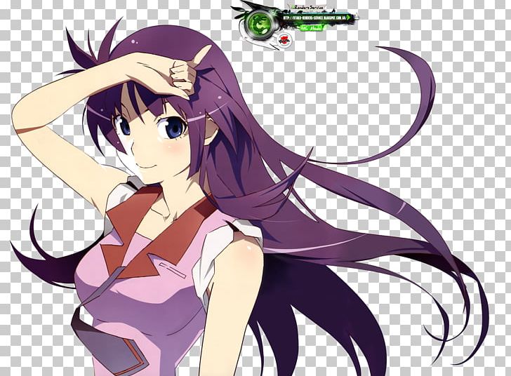 Anime Monogatari Series Nekomonogatari (Kuro) Kizumonogatari PNG, Clipart, Black Hair, Cartoon, Cg Artwork, Computer Wallpaper, Desktop Wallpaper Free PNG Download