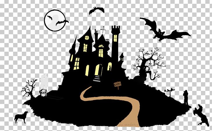 Haunted House Ghost PNG, Clipart, Art, Beak, Bird, Black, Black And White Free PNG Download