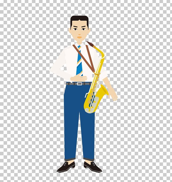Cartoon Illustration PNG, Clipart, Brass Instrument, Business Man, Cartoon, Character, Character Sketch Free PNG Download
