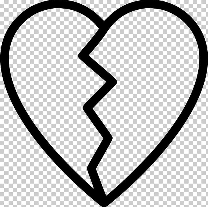 Heart Computer Icons Tattoo Love PNG, Clipart, Area, Black And White, Break, Broken Heart, Circle Free PNG Download