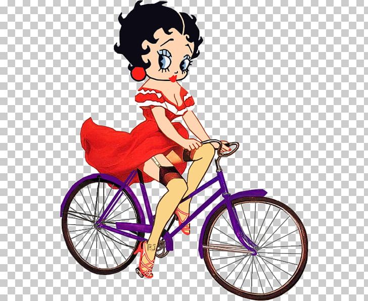 Betty Boop Bicycle Motorcycle Cycling PNG, Clipart, Betty Boop, Bicycle, Bicycle Accessory, Bicycle Drivetrain Part, Bicycle Frame Free PNG Download