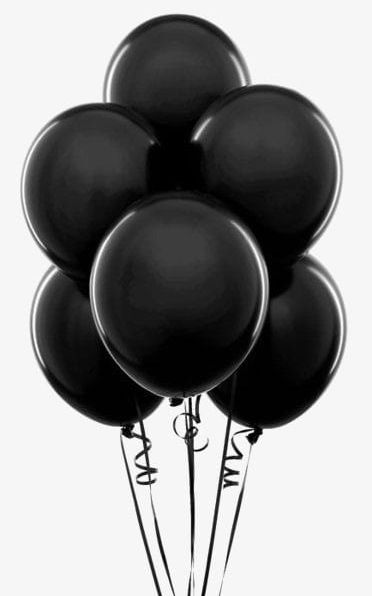 Black Balloon PNG, Clipart, Art, Balloon, Balloon Clipart, Balloons, Birthday Free PNG Download