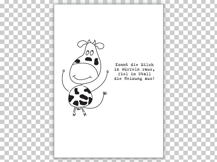 Paper Greeting & Note Cards Taurine Cattle Letter Milk PNG, Clipart, Area, Assortment Strategies, Black, Black And White, Cartoon Free PNG Download