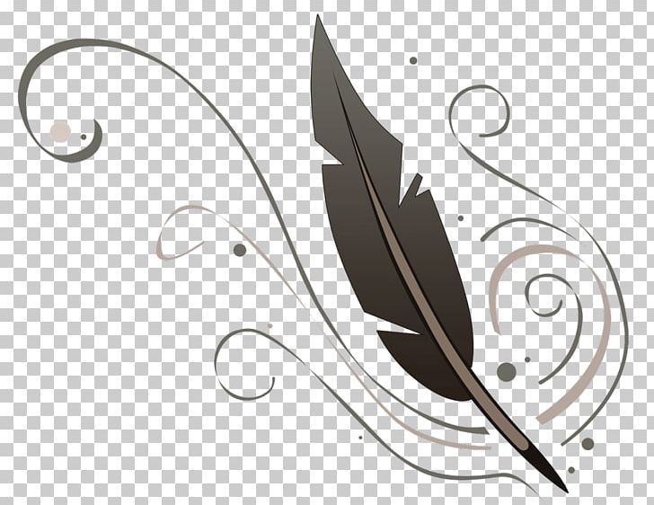 Quill Pen Feather Paper PNG, Clipart, Animals, Ballpoint Pen, Black And White, Clip Art, Feather Free PNG Download