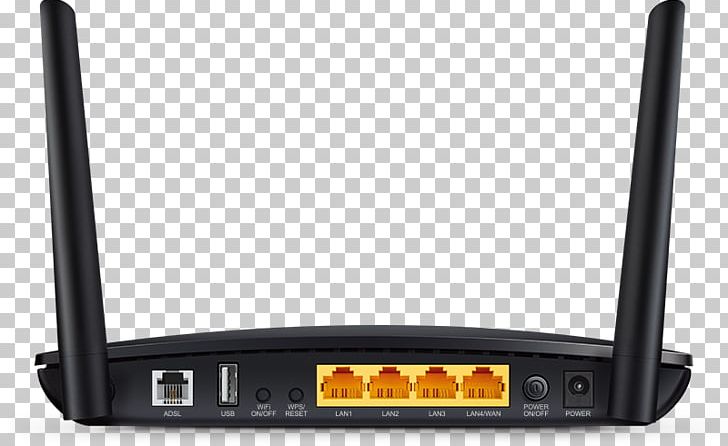 Wireless Router TP-LINK Archer D20 IEEE 802.11ac PNG, Clipart, Archer, Computer Network, D 20, Electronics, G9925 Free PNG Download