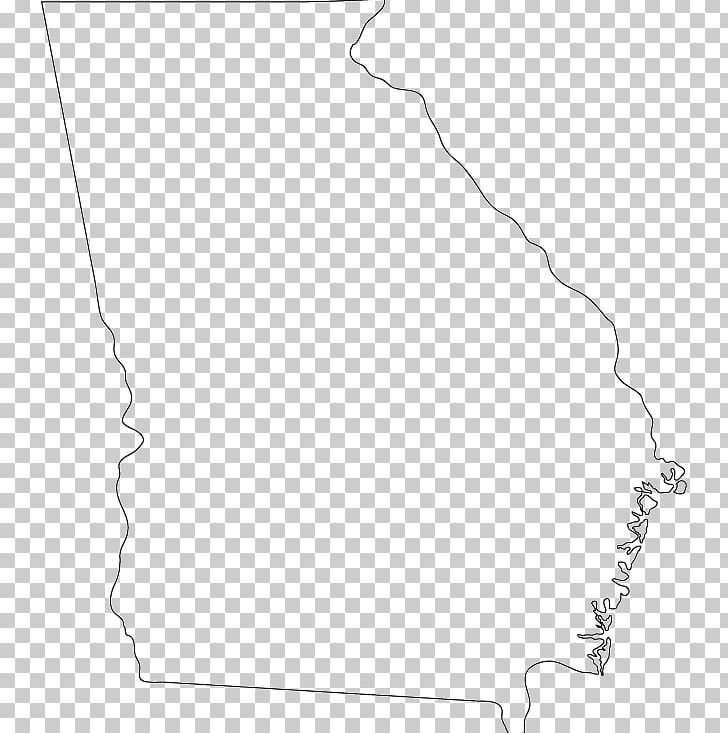 Georgia Blank Map Geography PNG, Clipart, Angle, Area, Atlas, Black, Black And White Free PNG Download