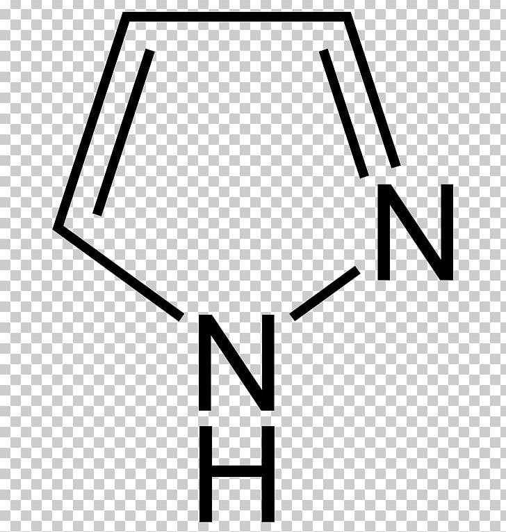 Pyrrole Heterocyclic Compound Aromaticity Pyrazole Simple Aromatic Ring PNG, Clipart, Angle, Aromaticity, Azole, Black, Black And White Free PNG Download