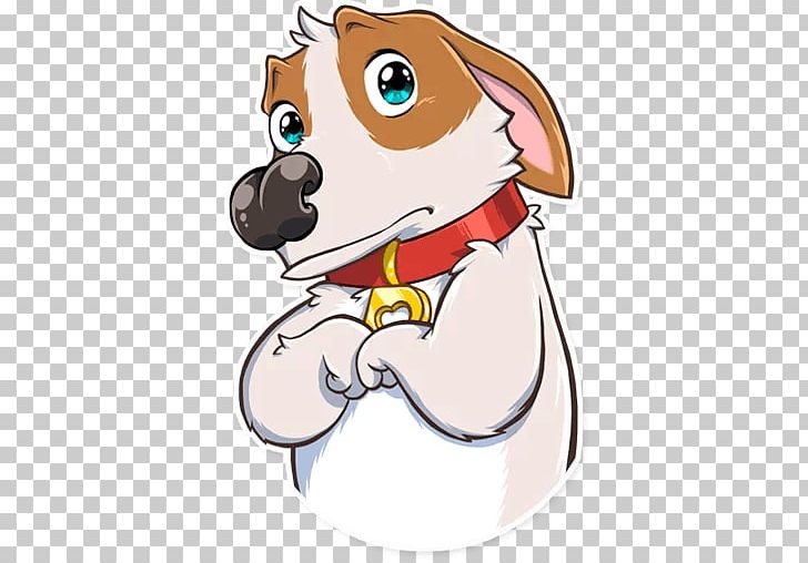 Puppy Telegram Sticker Android Dog PNG, Clipart, Animals, Art, Carnivoran, Cartoon, Character Free PNG Download
