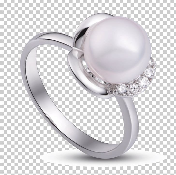 Wedding Ring Akoya Pearl Oyster Silver Gold PNG, Clipart, 14 K, Akoya Pearl Oyster, Body Jewellery, Body Jewelry, Chat Free PNG Download