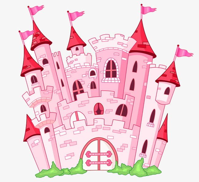 Cute Pink Princess Castle PNG, Clipart, Castle, Castle Clipart, Cute Clipart, Lovely, Pink Free PNG Download