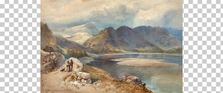 Watercolor Painting Barmouth Loch Inlet PNG, Clipart, Art, Artwork, Badlands, Bank, Cader Free PNG Download