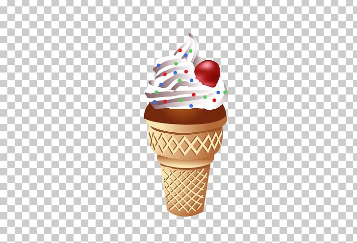 Ice Cream Cone Sundae Chocolate Brownie PNG, Clipart, Baking Cup, Cherry Ice Cream, Chocolate, Chocolate Brownie, Cream Free PNG Download
