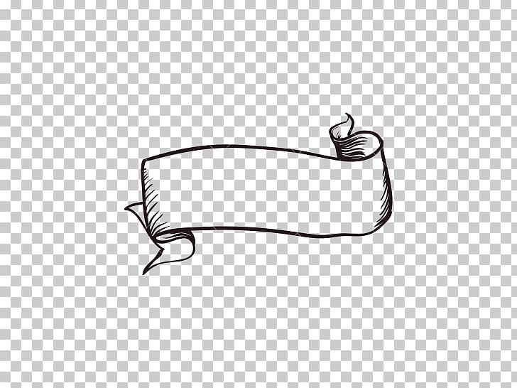 Drawing Ribbon PNG, Clipart, Angle, Art, Banner, Black And White, Clip Art Free PNG Download