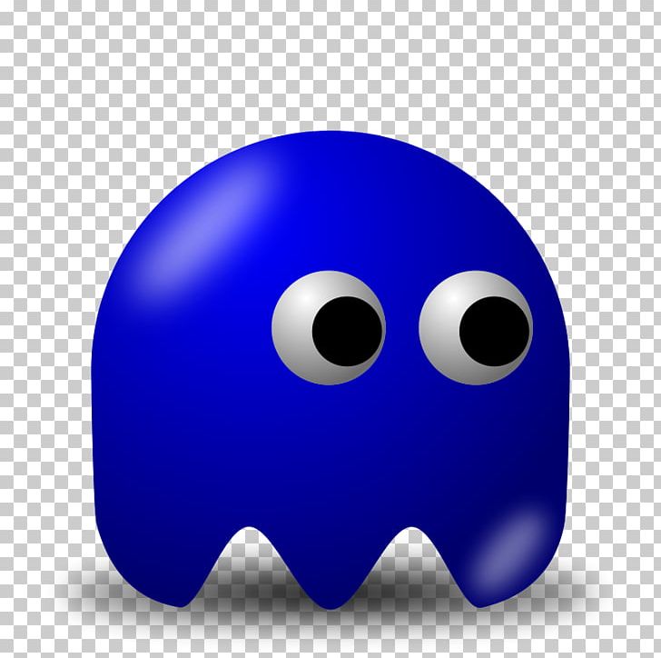 Pac-Man Ghost PNG, Clipart, Blue, Cobalt Blue, Computer Icons, Computer Wallpaper, Electric Blue Free PNG Download