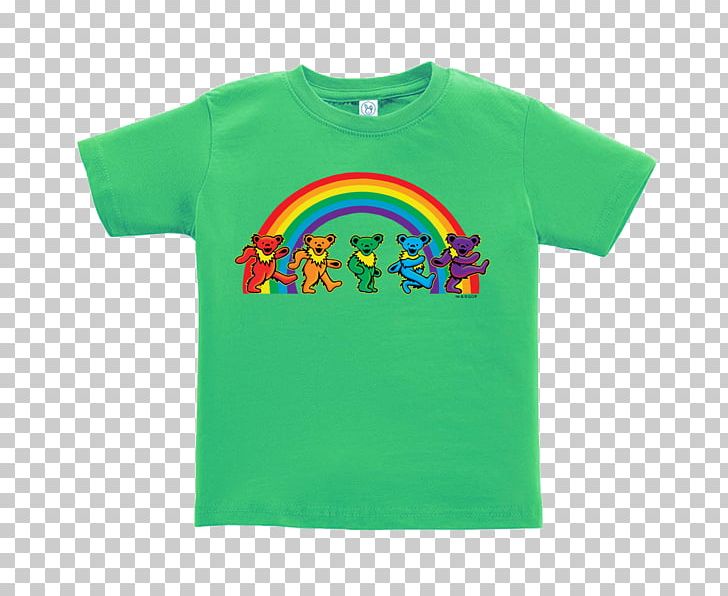 T-shirt Grateful Dead Green Hippie PNG, Clipart, Active Shirt, Bear, Brand, Child, Clothing Free PNG Download