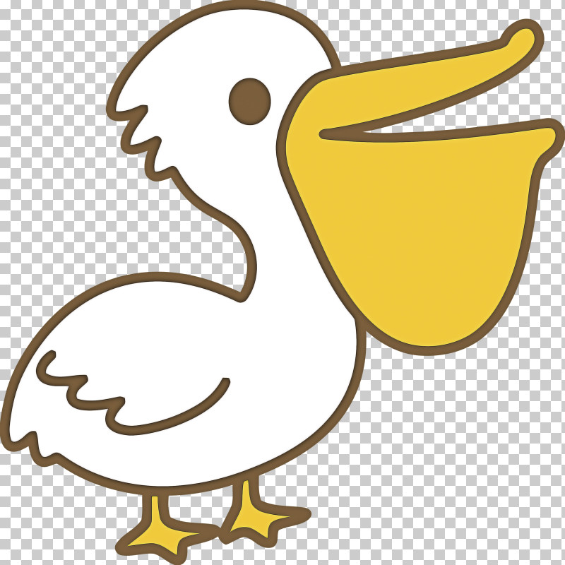 pelican cartoon clipart