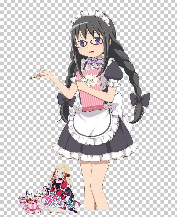 Homura Akemi Madoka Kaname Mami Tomoe Maid Kyubey PNG, Clipart, Homura Akemi, Madoka Kaname, Maid, Puella Magi Madoka Magica Free PNG Download