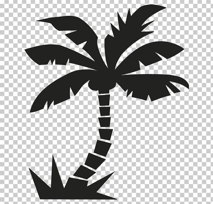 Arecaceae Sticker Wall Decal Tree شنني (قابس) PNG, Clipart, Arecaceae, Arecales, Black And White, Branch, Business Free PNG Download