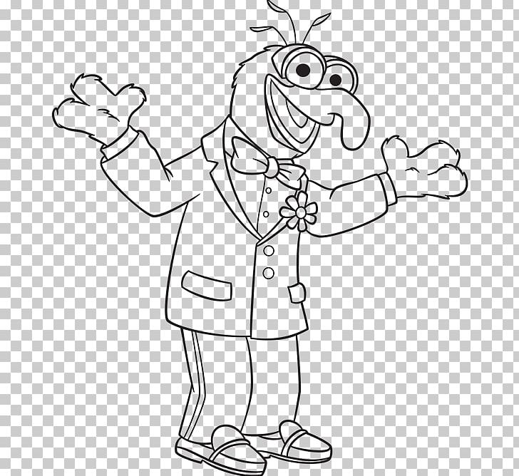Animal Gonzo Miss Piggy Fozzie Bear Beaker PNG, Clipart, Angle, Animal, Area, Arm, Art Free PNG Download