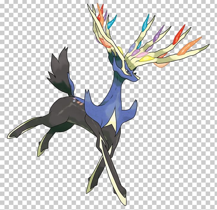 Pokémon X And Y Xerneas Reindeer Drawing PNG, Clipart, Animal Figure, Antler, Cartoon, Deer, Deviantart Free PNG Download