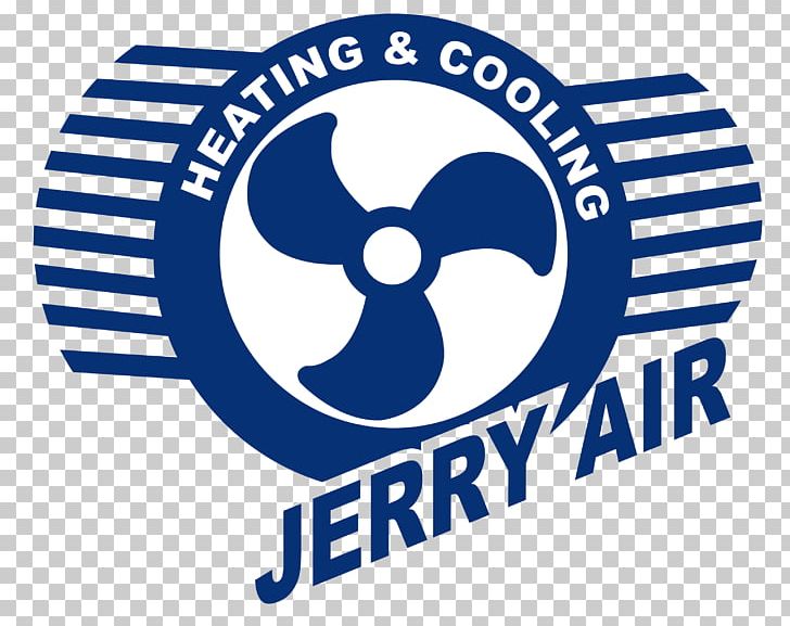 Furnace JERRY AIR HEATING & COOLING LLC Logo HVAC Air Conditioning PNG, Clipart, Air Conditioning, Air Handler, Area, Blue, Boiler Free PNG Download