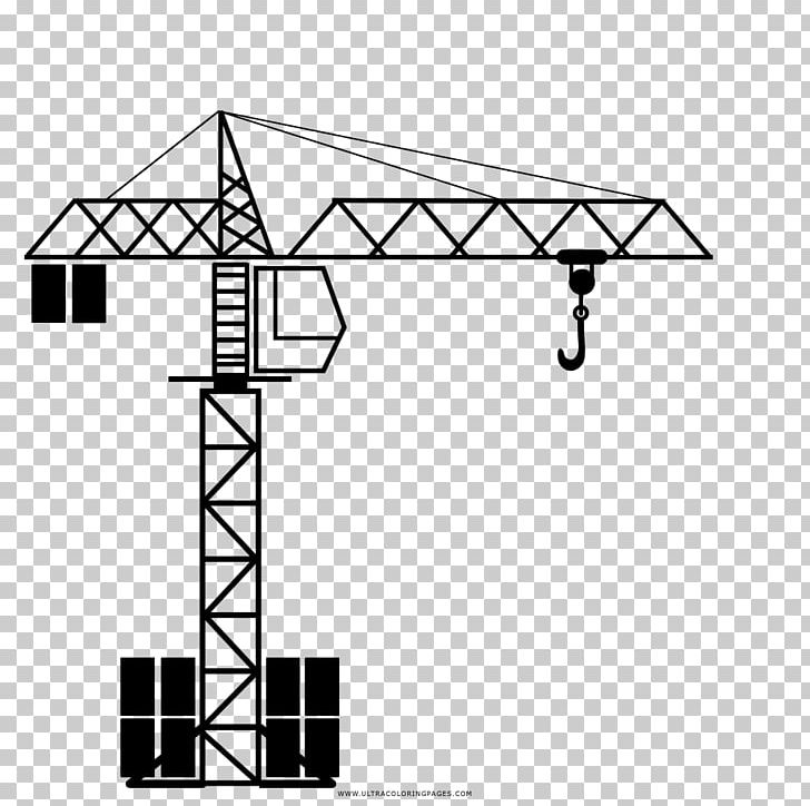 Coloring Book Hotel Drawing Line Art Verkehrsleiter PNG, Clipart, Angle, Area, Bar, Black And White, Cartoon Crane Free PNG Download
