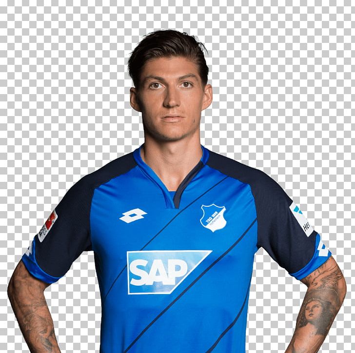 Steven Zuber TSG 1899 Hoffenheim Football Player T-shirt PNG, Clipart, Arm, Blue, Electric Blue, Football, Football Player Free PNG Download