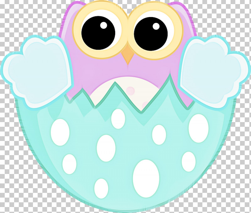 Polka Dot PNG, Clipart, Owl, Pink, Polka Dot, Turquoise Free PNG Download