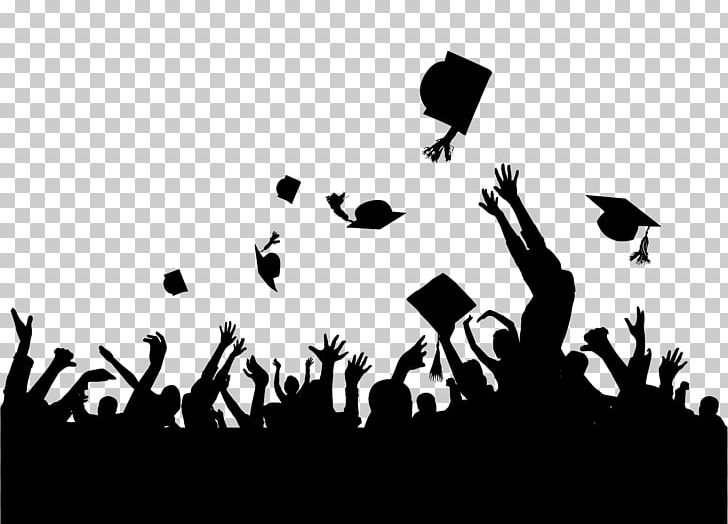 Graduation Ceremony PNG, Clipart, Academic Degree, Black, Black And White, Brand, Computer Wallpaper Free PNG Download