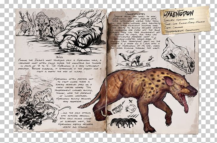 ARK: Survival Evolved Hesperornis Hyaenodon Hyena Yutyrannus PNG, Clipart, Animals, Ark, Ark Survival Evolved, Carnivoran, Carnivore Free PNG Download