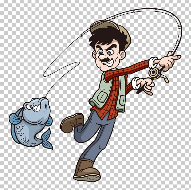 Fishing Rod Cartoon PNG, Clipart, Age, Aquarium Fish, Arm, Art, Fictional Character Free PNG Download