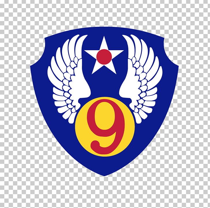 United States Army Air Forces Second World War Ninth Air Force PNG, Clipart, Air Force, Emblem, Logo, Second World War, Symbol Free PNG Download