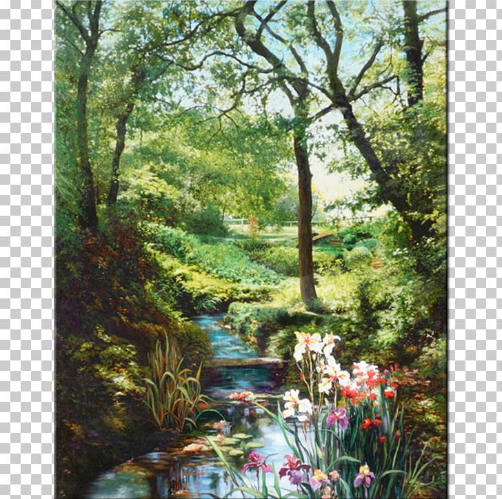 Fine Art Painting Giclée Garden PNG, Clipart, Art, Art Museum, Bayou, Botanical Garden, Ecosystem Free PNG Download