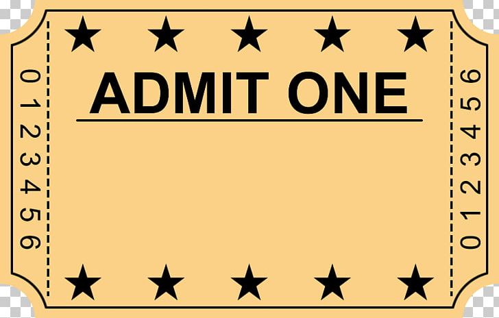blank ticket clipart