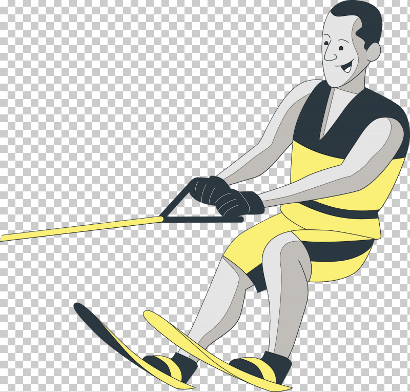 Ski Binding Shoe Baseball Yellow Baseball PNG, Clipart, Baseball, Character, Joint, Line, Paint Free PNG Download