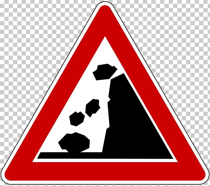 Warning Sign Landslide Traffic Sign PNG, Clipart, Angle, Area, Drawing, Landslide, Line Free PNG Download