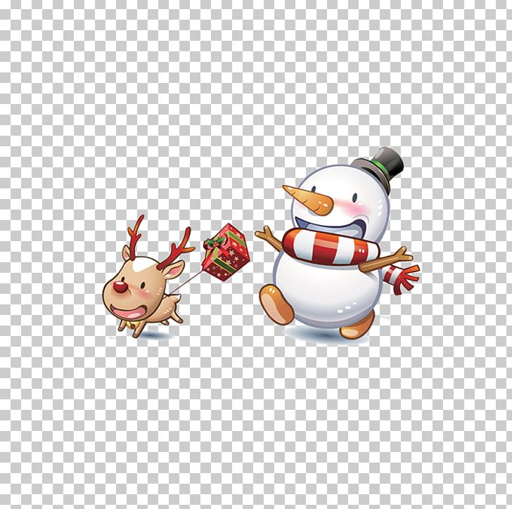 Snowman And Reindeer PNG, Clipart, Cartoon, Christmas, Christmas Ornament, Computer Graphics, Computer Icons Free PNG Download