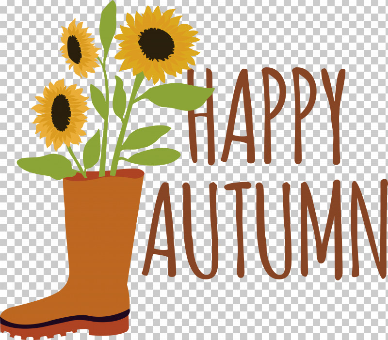 Boot Autumn Flower Inspirational Quote Slipper PNG, Clipart, Autumn, Autumn Cake, Boot, Cartoon, Common Sunflower Free PNG Download