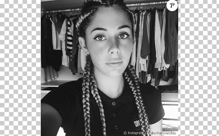 Capucine Anav Les Anges Secret Story 9 Hairstyle Braid PNG, Clipart, Beauty, Black And White, Black Hair, Braid, Capelli Free PNG Download