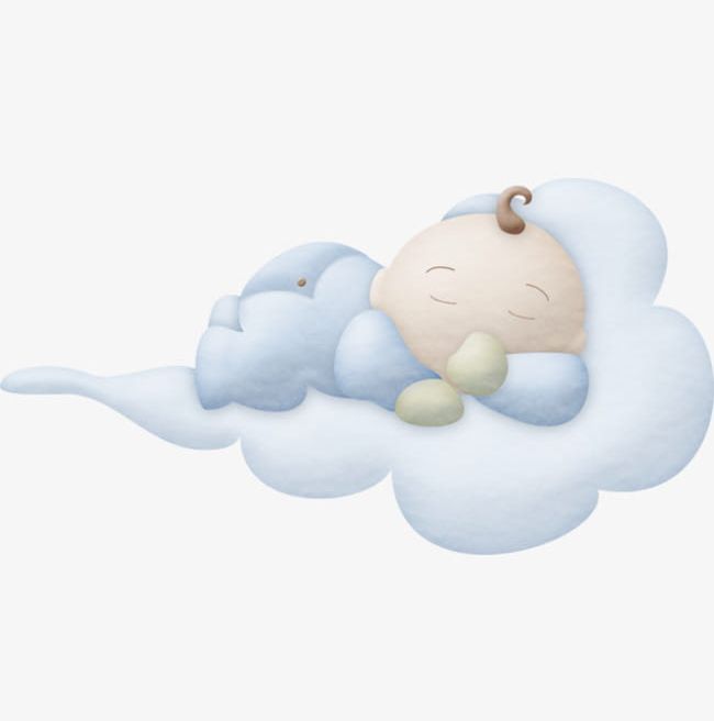 Sleeping Baby PNG, Clipart, Baby, Baby Clipart, Baby Clipart, Child, Clouds Free PNG Download