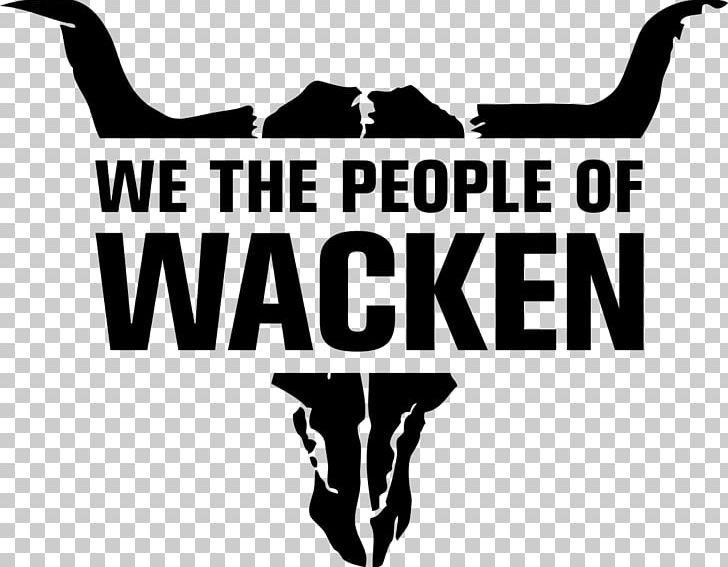 Wacken Open Air Logo Person Banner PNG, Clipart, Art, Banner, Black, Black And White, Brand Free PNG Download