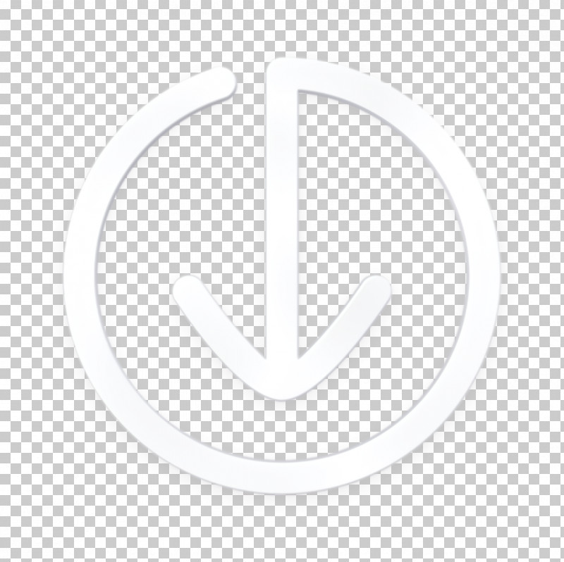 Arrow Icon Down Icon Move Icon PNG, Clipart, Arrow Icon, Blackandwhite, Down Icon, Emblem, Logo Free PNG Download