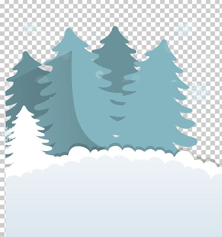 Blue Sky Illustration PNG, Clipart, Blue, Botany, Christmas Tree, Decorative, Decorative Pattern Free PNG Download