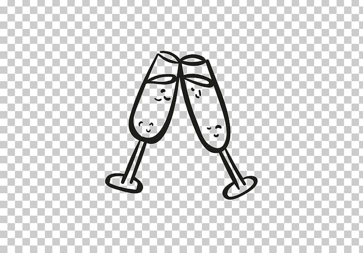 Champagne Glass Computer Icons Fizz Toast PNG, Clipart, Alcoholic Drink, Angle, Area, Black, Black And White Free PNG Download