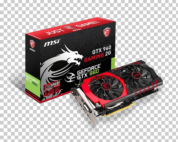 Graphics Cards & Video Adapters MSI GTX 960 GAMING 2G Nvidia GeForce GTX 960 2GB GDDR5 PCI Express 3. 英伟达精视GTX PNG, Clipart, Cable, Electronic Device, Electronics, Electronics Accessory, Gddr5 Sdram Free PNG Download