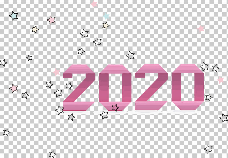 Happy New Year 2020 New Years 2020 2020 PNG, Clipart, 2020, Happy New Year 2020, Line, Logo, Magenta Free PNG Download