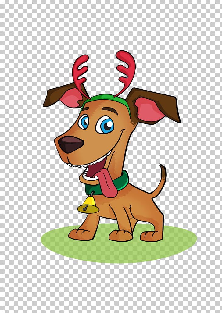 Dog Puppy Christmas PNG, Clipart, Animals, Carnivoran, Cartoon, Christmas Gift, Christmas Ornament Free PNG Download