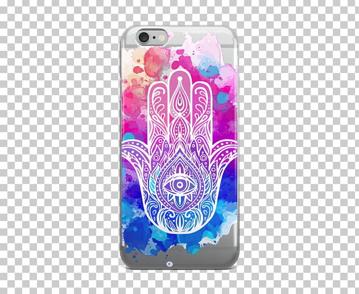 Hamsa IPhone 7 Watercolor Painting Design Illustration PNG, Clipart, Amulet, Art, Drawing, Evil Eye, Hamsa Free PNG Download